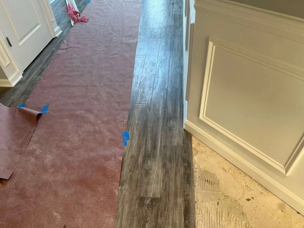 Completed marble shower restoration in Westlake Village